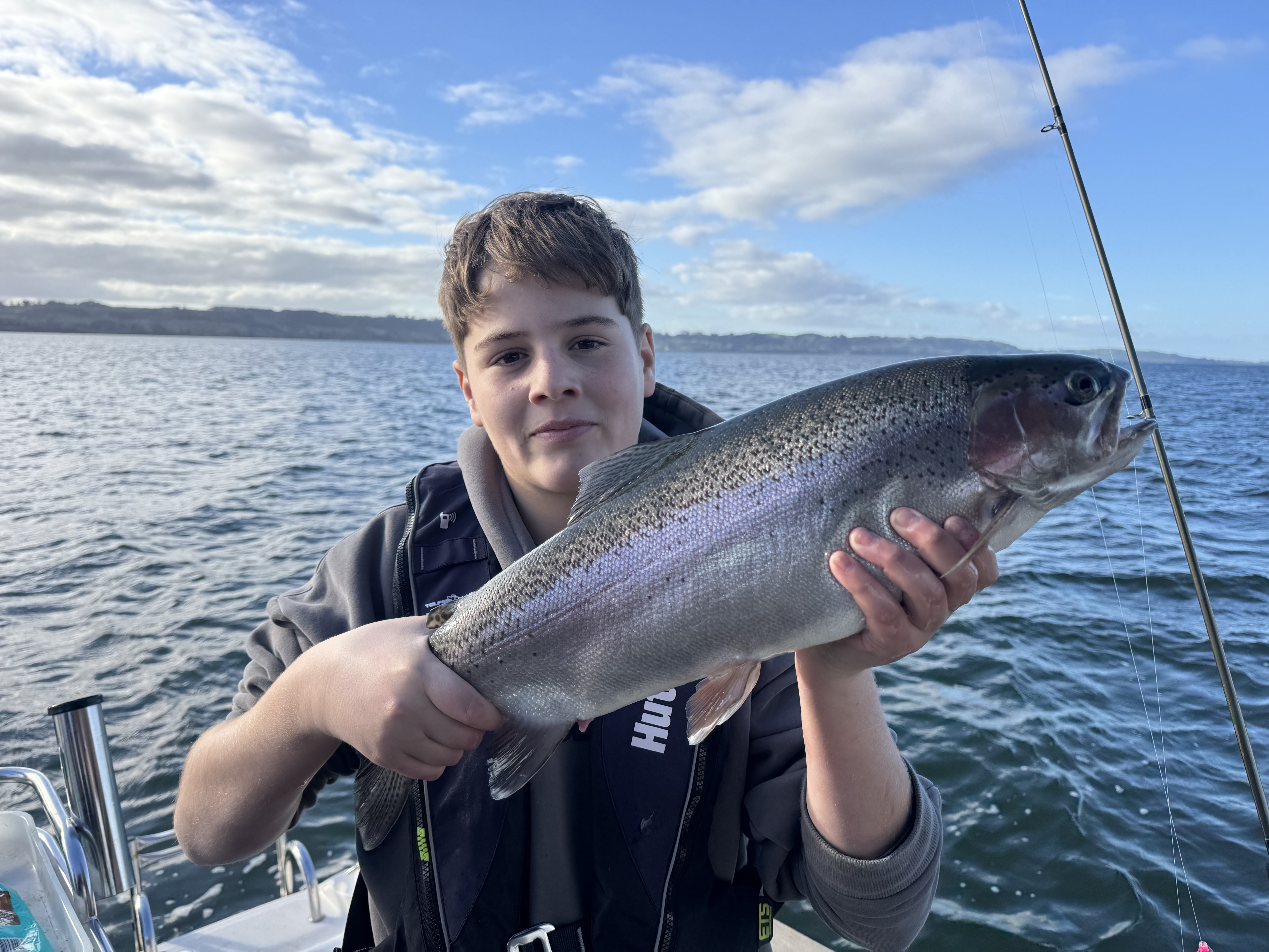 Great catch! Lake Rotorua produces again!